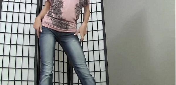  My tight Asian ass in jeans is too hot